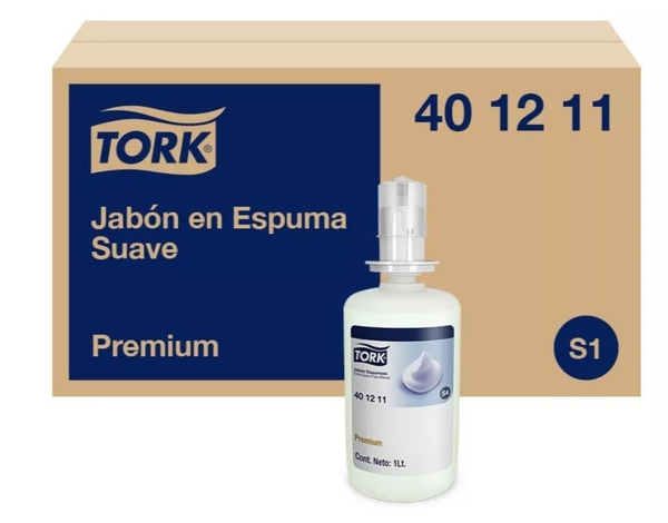 Jabón espuma Tork 6pz/1L  401211