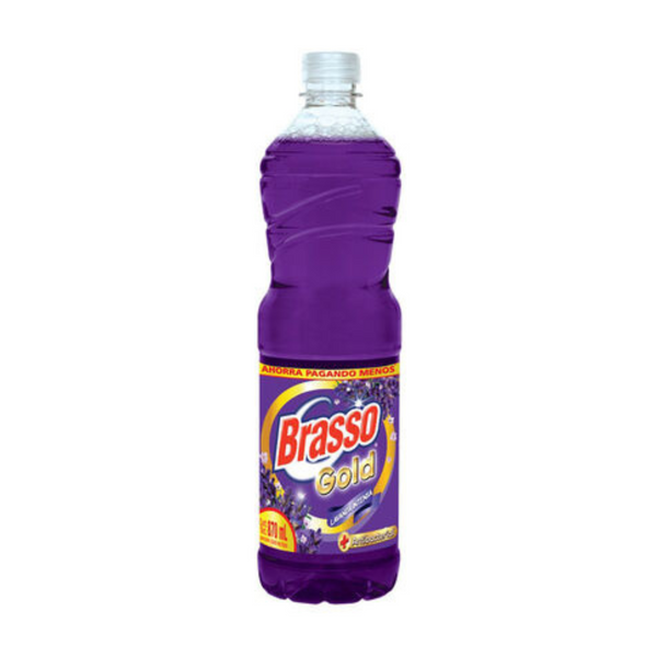 Brasso Multiusos Lavanda 870 ml, Paq. 12 pz