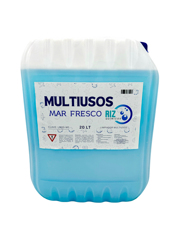 Limpiador Multiusos Mar Fresco, Bidón 20 litros