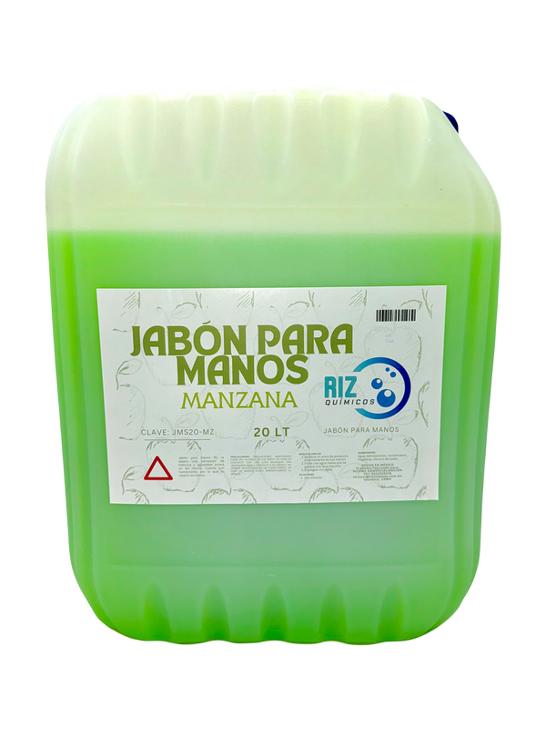 Jabón para manos Manzana 20 LT