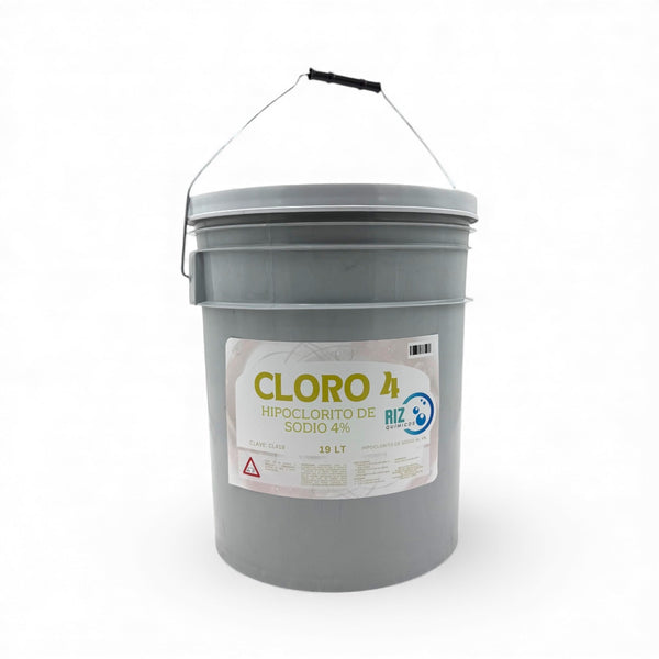 Cloro 4, Cubeta 19 Litros