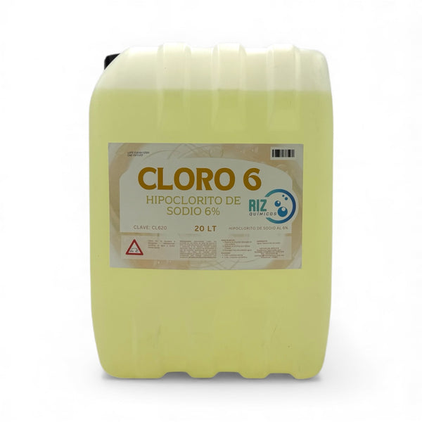 Cloro 6, Bidón 20 Litros