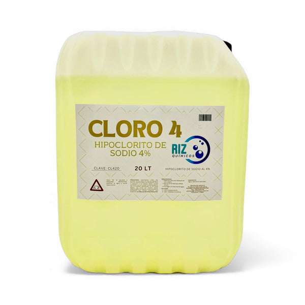 Cloro 4, Bidón 20 Litros